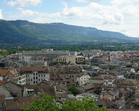 Geneva Switzerland near the French Border