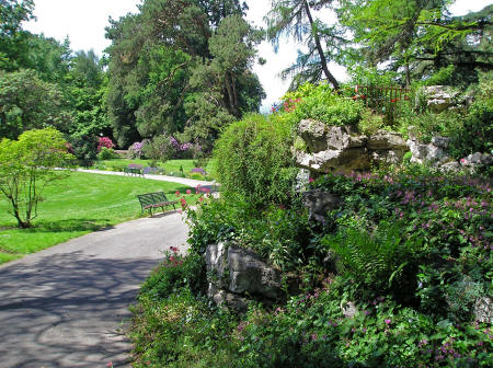 Park in Geneva Switzerland